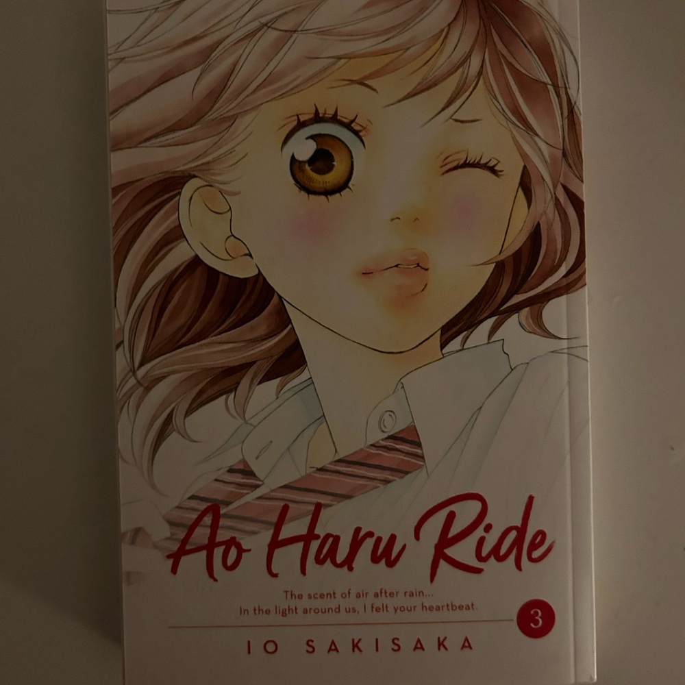 Manga Ao Haru Ride Volume 3 - Red and Brown Cover